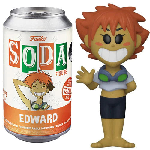 Cowboy Bebop Figure Edward Soda Mystery Can Funko