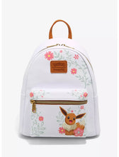 Load image into Gallery viewer, Pokemon Mini Backpack Eevee Spring Floral Loungefly
