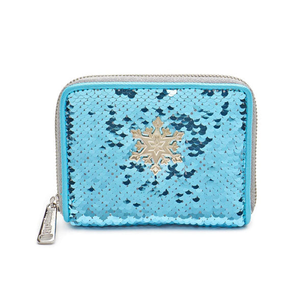 Disney Wallet Frozen Elsa Reversible Sequin Loungefly