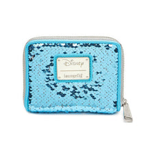 Load image into Gallery viewer, Disney Wallet Elsa from Frozen Reversible Sequin Loungefly
