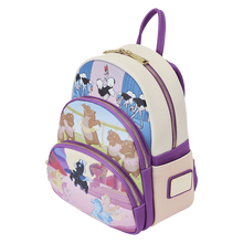 Load image into Gallery viewer, Disney Mini Backpack Fantasia Scenes Triple Pocket Loungefly
