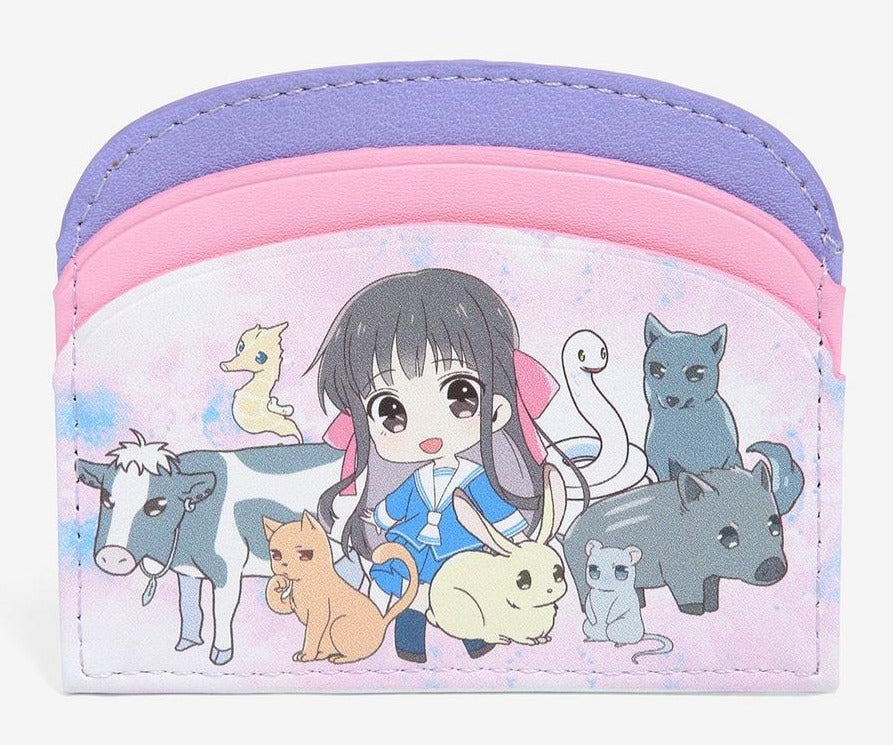 Fruits Basket Cardholder Chibi Tohru & Animal Sohma Family Bioworld