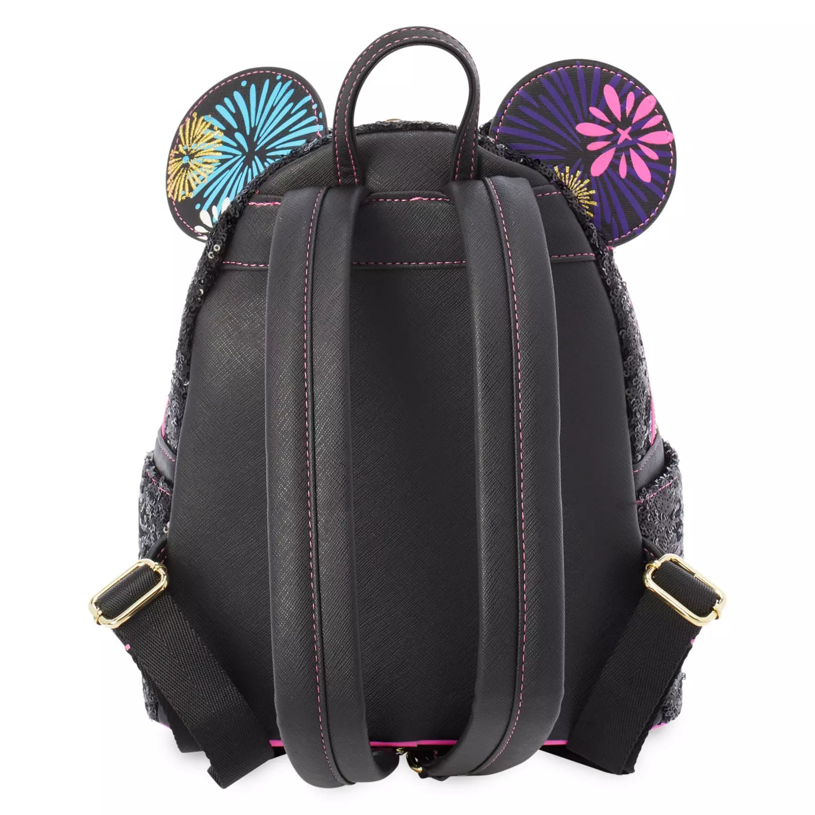 Disney Mini Backpack Ears Set Minnie Mouse The Main Attraction Fireworks &  Castle Finale Loungefly