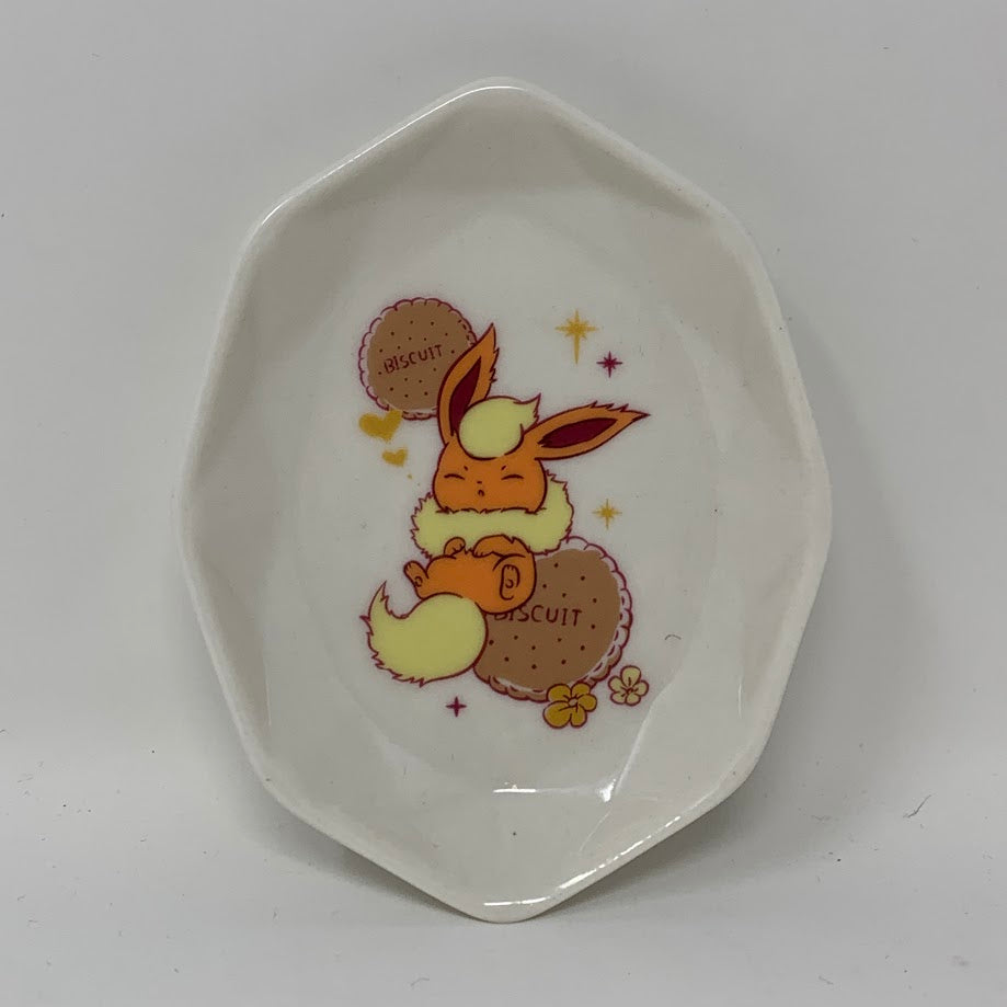 Pokemon Plate Flareon 2018 Collection Ichiban Kuji F Prize Banpresto