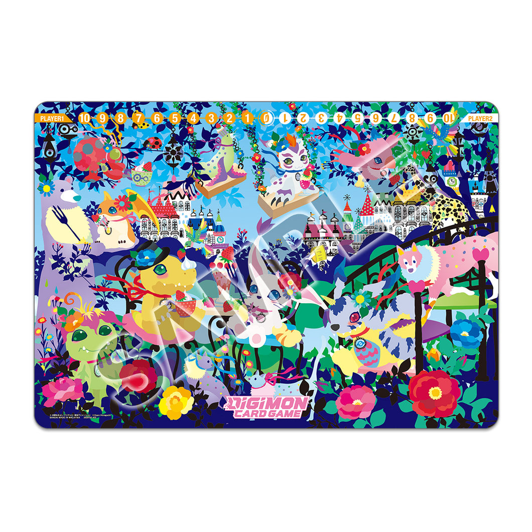Digimon Playmat and Card Set Floral Fun Bandai