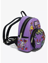 Load image into Gallery viewer, Pokemon Mini Backpack Gengar Floral Characters Loungefly
