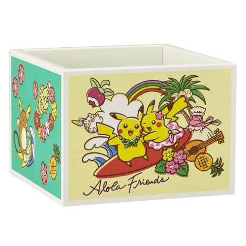 Pokemon Storage Box Alola Friends Surfboard Pokemon Center