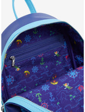 Load image into Gallery viewer, Disney Mini Backpack Peter Pan Nighttime Flight GITD Loungefly
