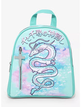 Load image into Gallery viewer, Studio Ghibli Mini Backpack Spirited Away Haku Her Universe
