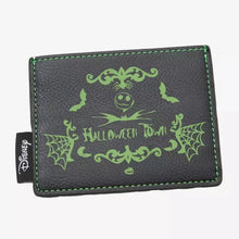 Load image into Gallery viewer, Disney Cardholder Halloween Town The Nightmare Before Christmas Black &amp; Green Loungefly
