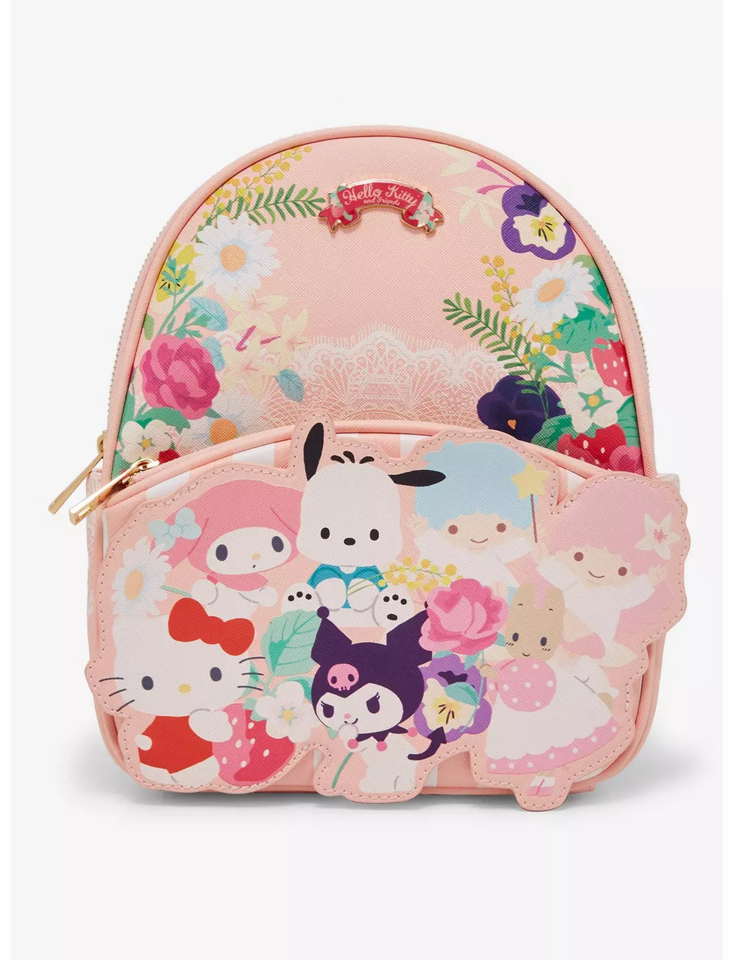 Hello Kitty & Friends Floral Mini Backpack Sanrio