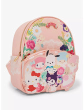 Load image into Gallery viewer, Hello Kitty &amp; Friends Floral Mini Backpack Sanrio
