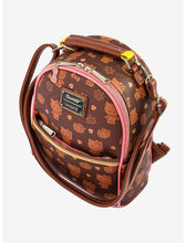 Load image into Gallery viewer, Sanrio Mini Backpack, Crossbody, &amp; Wallet Set Hello Kitty Pumpkin Spice Loungefly
