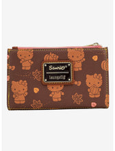 Load image into Gallery viewer, Sanrio Mini Backpack, Crossbody, &amp; Wallet Set Hello Kitty Pumpkin Spice Loungefly
