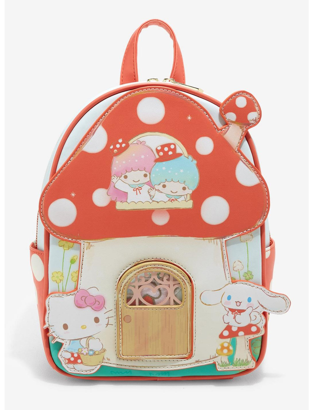 Sanrio Hello Kitty and Friends Mini Backpack Mushroom House Her Universe