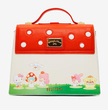 Load image into Gallery viewer, Sanrio Crossbody Hello Kitty and Friends Mushroom House Bioworld
