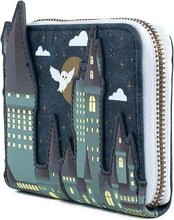 Load image into Gallery viewer, Harry Potter Mini Backpack Wallet Set Hogwarts Castle Loungefly
