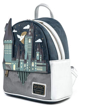 Load image into Gallery viewer, Harry Potter Mini Backpack Wallet Set Hogwarts Castle Loungefly
