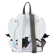 Load image into Gallery viewer, DreamWorks Mini Backpack How to Train Your Dragon Light Fury &amp; Toothless Cosplay Loungefly
