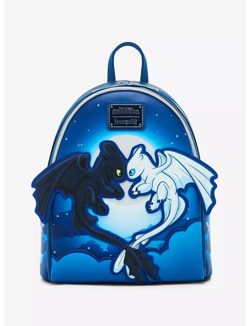 DreamWorks Mini Backpack How to Train Your Dragon Toothless & Light Fury Night Sky Loungefly