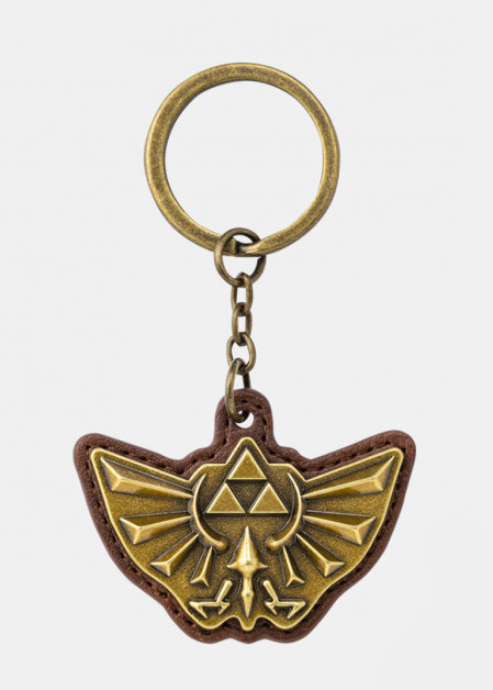 The Legend of Zelda Keychain Hyrule Crest Nintendo Tokyo