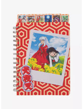 Load image into Gallery viewer, Inuyasha Notebook Inuyasha &amp; Kagome Tabbed Journal Just Funky
