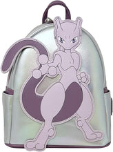 Load image into Gallery viewer, Pokemon Mini Backpack Mewtwo Cosplay Loungefly
