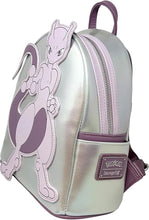 Load image into Gallery viewer, Pokemon Mini Backpack Mewtwo Cosplay Loungefly
