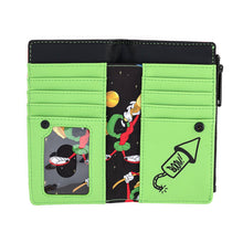 Load image into Gallery viewer, Loungefly Looney Tunes Marvin the Martian K-9 Flap Wallet
