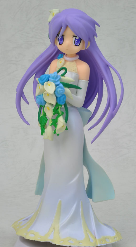 Lucky Star Figure Kagami Hiiragi Summer Wedding Ver. SEGA