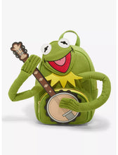 Load image into Gallery viewer, Disney The Muppets Mini Backpack Kermit with Banjo Corduroy Her Universe
