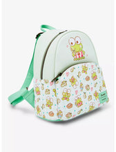 Load image into Gallery viewer, Sanrio Mini Backpack Keroppi Gingham Snacks Loungefly
