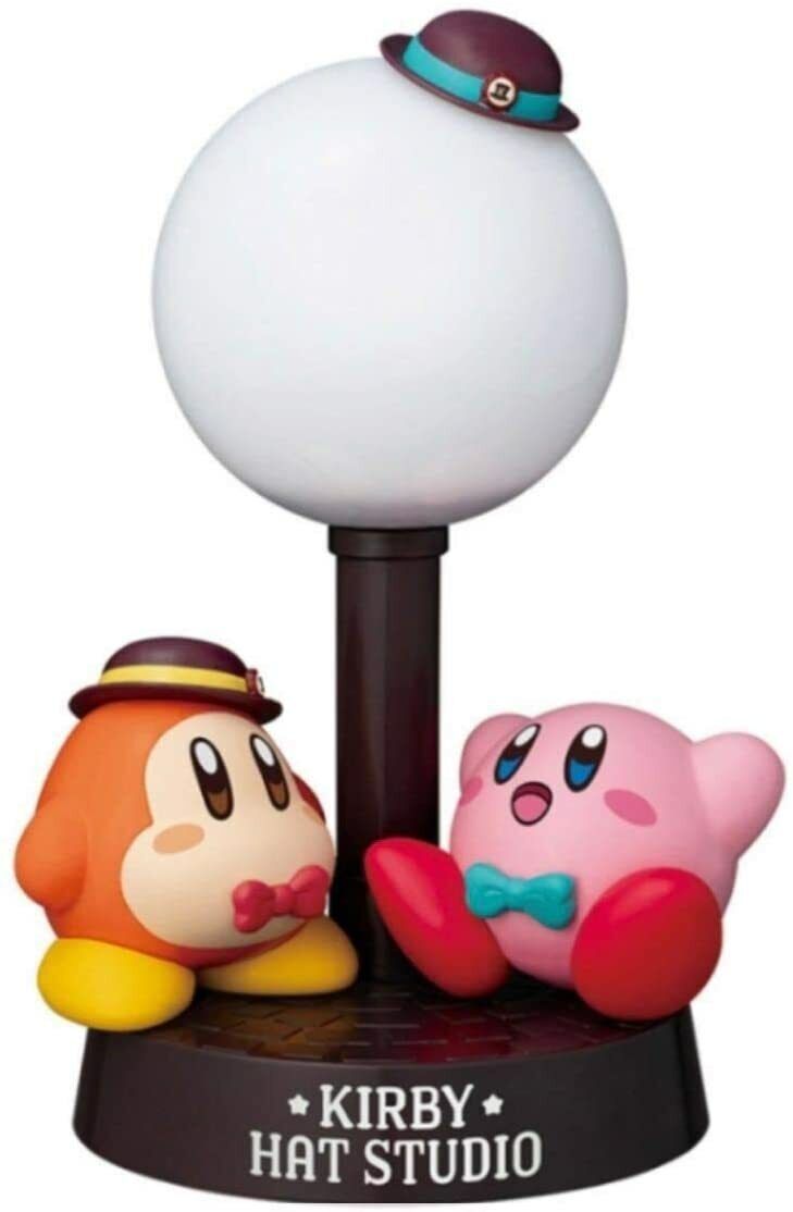 Kirby Room Light Figure Kirby & Waddle Dee Kirby Hat Studio Ichiban Kuji B Prize Bandai