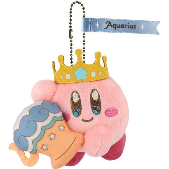 Kirby Plush Keychain Kirby Aquarius Kirby Horoscope Collection 30th Anniversary Kirby