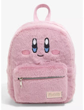 Load image into Gallery viewer, Kirby Mini Backpack Fuzzy Cosplay Bioworld
