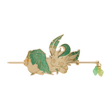 Load image into Gallery viewer, Pokemon Center Leafeon 2022 Hair Pin
