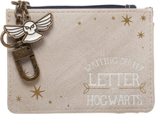 Load image into Gallery viewer, Harry Potter Zip Cardholder Hogwarts Letter Bioworld

