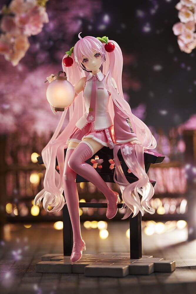 Piapro Figure Hatsune Miku Sakura Lantern Ver. Artist Masterpiece+ Taito