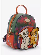 Load image into Gallery viewer, Disney Mini Backpack with Coin Purse Lion King Simba &amp; Nala Our Universe
