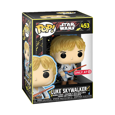 Disney Figure Star Wars Luke Skywalker Bobble-Head Pop! 453 Funko