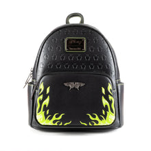 Load image into Gallery viewer, Disney Mini Backpack Maleficent Embossed Loungefly
