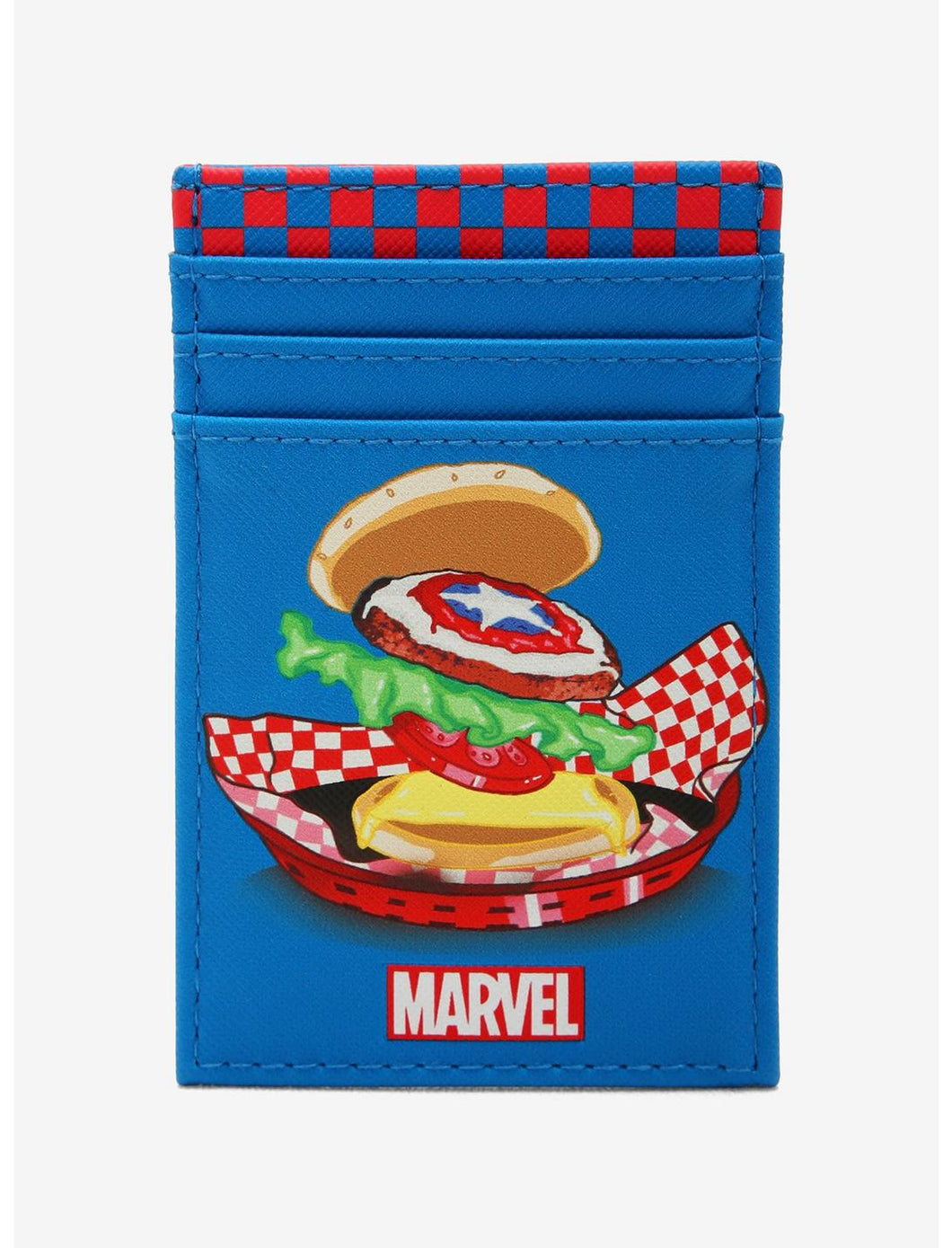 Marvel Cardholder Eat the Universe Captain America Burger Mad Engine