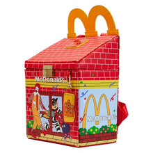 Load image into Gallery viewer, McDonald&#39;s Mini Backpack Happy Meal Box Loungefly
