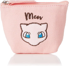 Load image into Gallery viewer, Pokemon Coin Purse Mew Embroidered Face ShoPro
