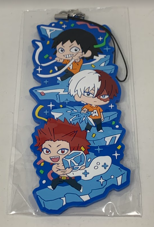 My Hero Academia Rubber Strap Sero, Todoroki, & Kirishima Cultural Festival Backstage Wachatto! Sol International