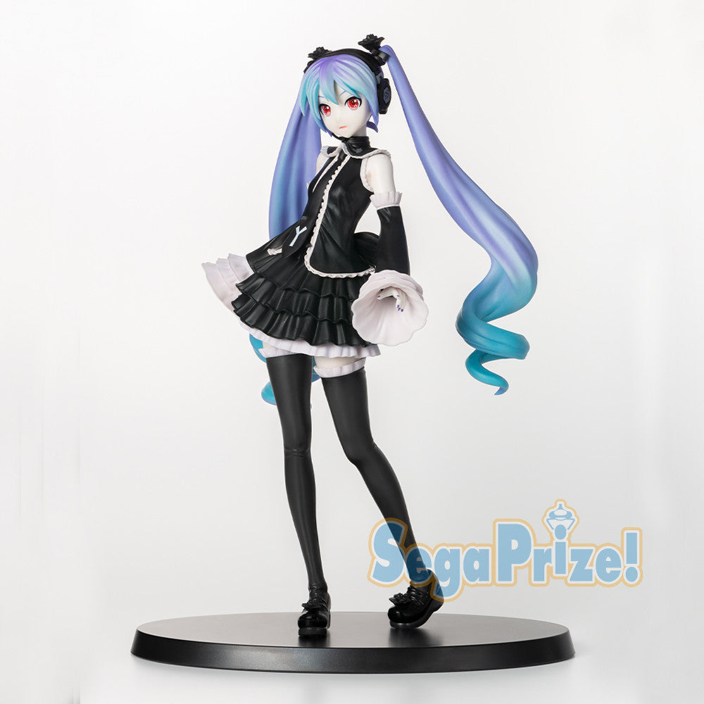 Piapro Figure Hatsune Miku Project DIVA Arcade Future Tone Infinity Ver. Super Premium SEGA [Opened and Damaged Packaging]