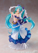 Load image into Gallery viewer, Piapro Figure Hatsune Miku Princess AMP ARTIST MASTERPIECE Mermaid Ver. Taito [Damaged Packaging]
