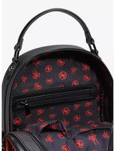 Load image into Gallery viewer, Marvel Mini Backpack Spider-Man Miles Morales Logo Pin Collector Ita Bag Her Universe
