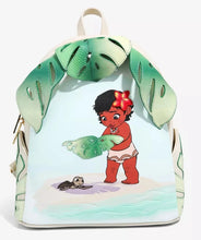 Load image into Gallery viewer, Disney Mini Backpack Moana Baby Beach Scene Danielle Nicole
