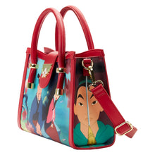 Load image into Gallery viewer, Disney Crossbody Bag Mulan Princess Scenes Loungefly
